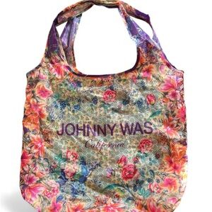 Johnny Was Floral Women's Bag - Multicolor Reusable tote